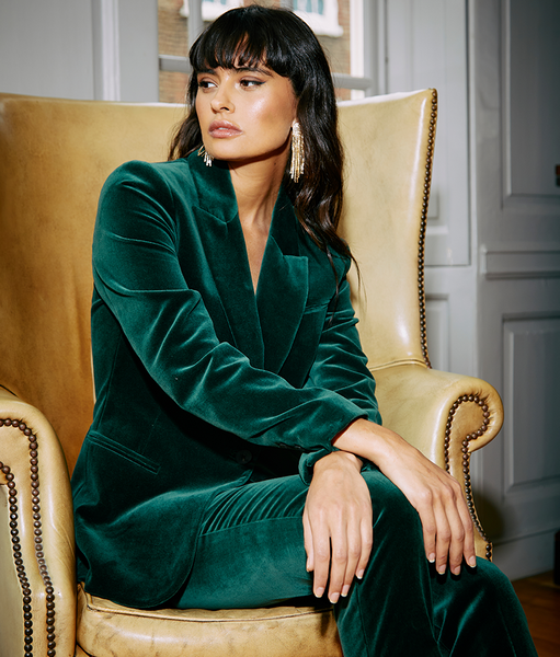 Embrace Elegance: Velvet Suit Styling