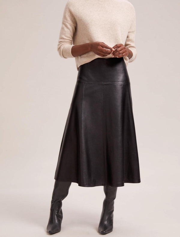 Leather, Wool, Lurex, Cotton, Corduroy Designer Skirts by Cefinn