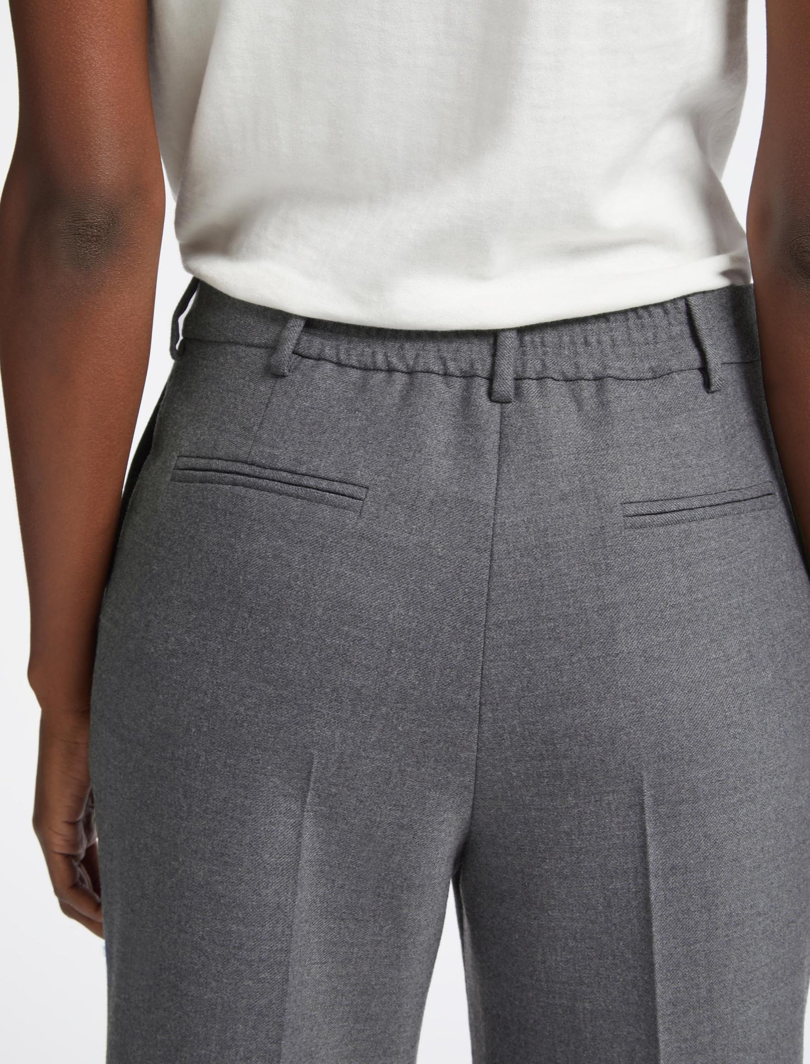 【PORTERNA】Ain brushed trousers Trousers - Niska cena na Allegro