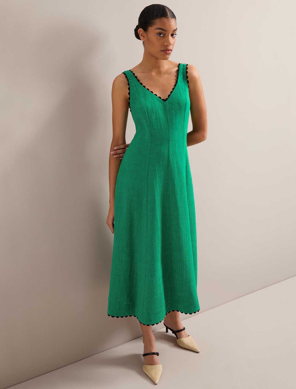 IMVAL インヴァル/ Check Layered Dress IMVO25 IMVAL / Check Layered Dress - QOOZA