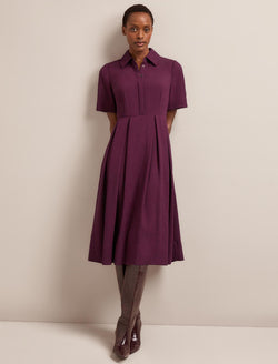 Anya Techni Voile Dress - Lavender