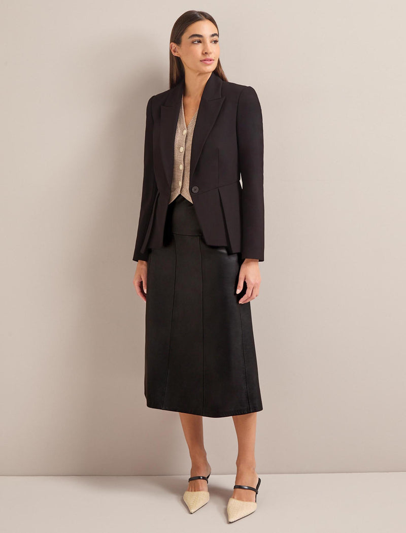 Audrey Wool Jacket - Black