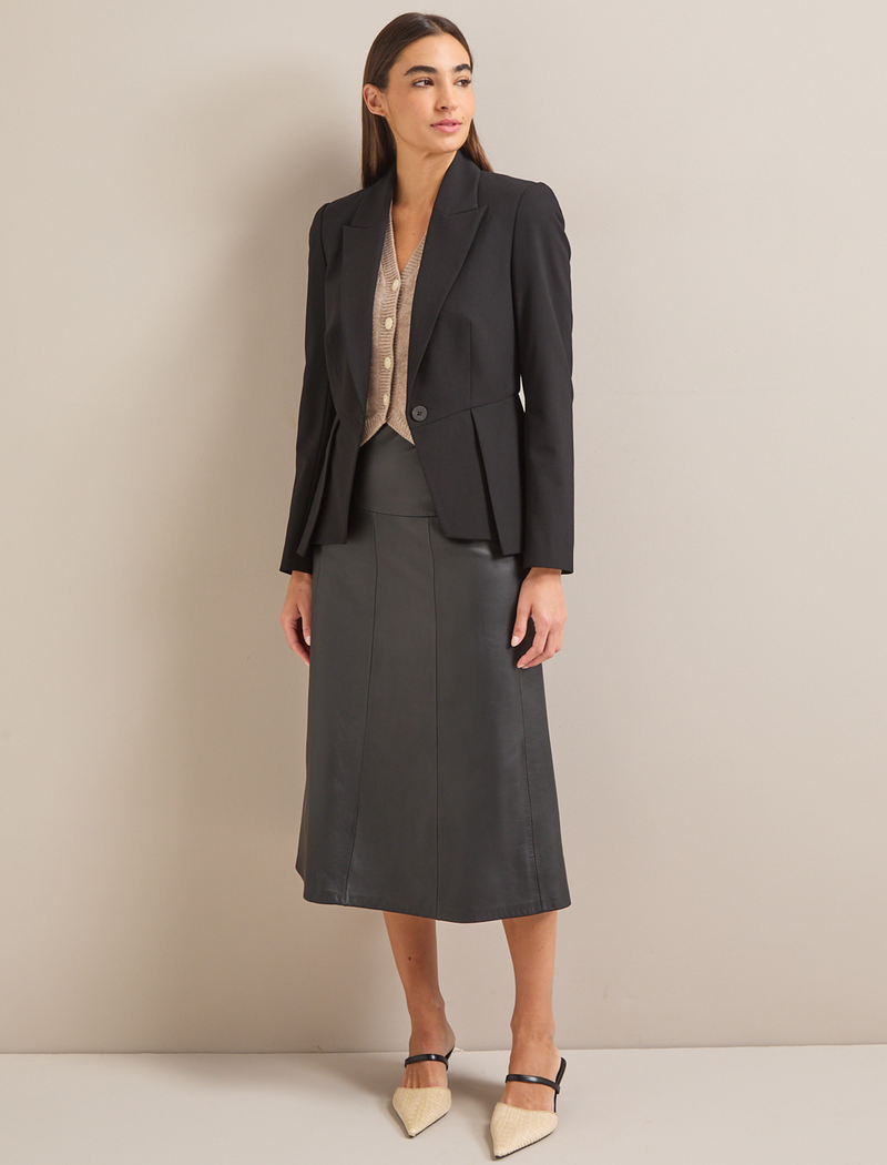 Audrey Wool Jacket - Black