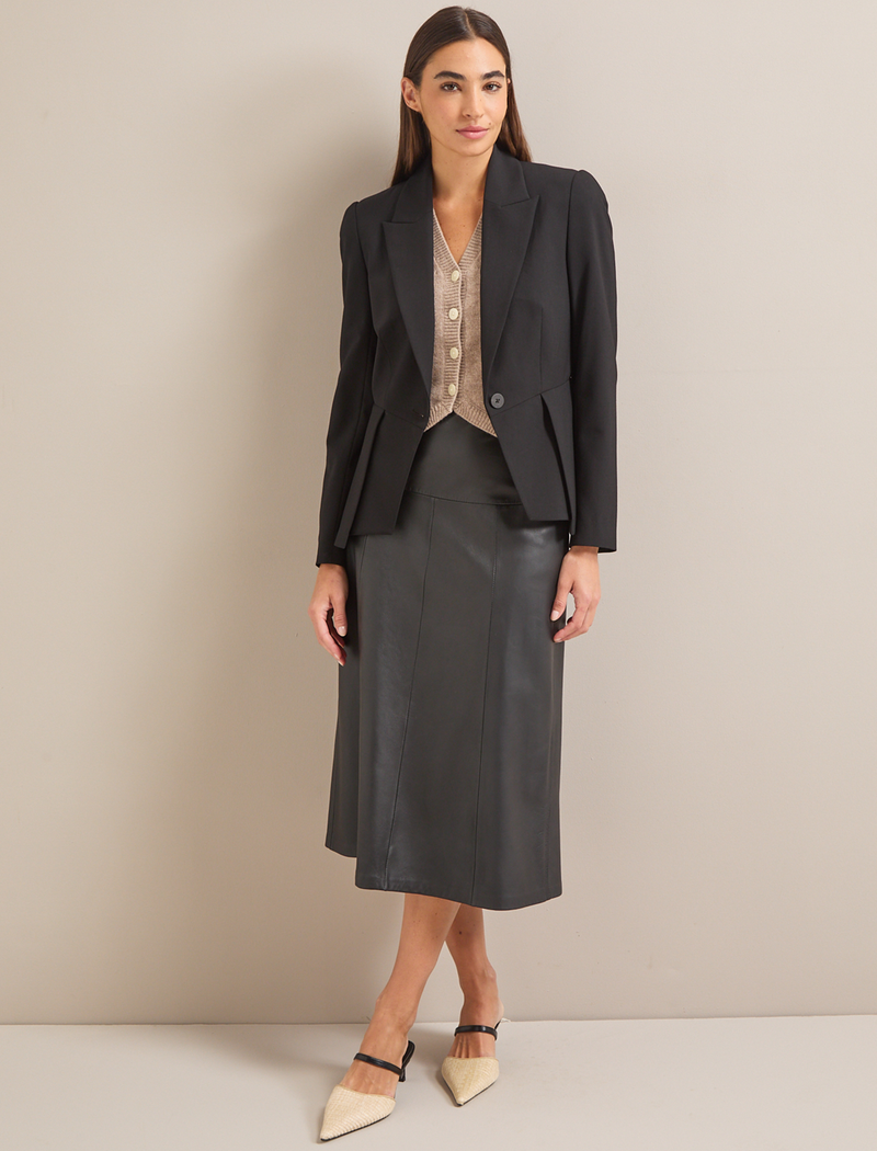 Audrey Wool Jacket - Black
