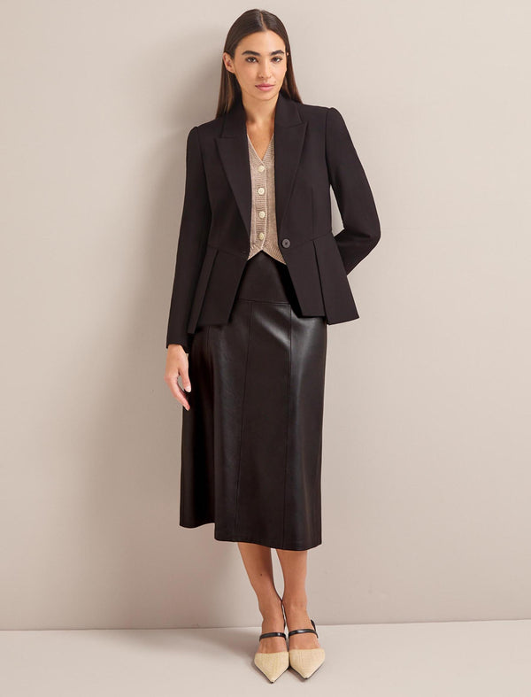 Audrey Wool Jacket - Black
