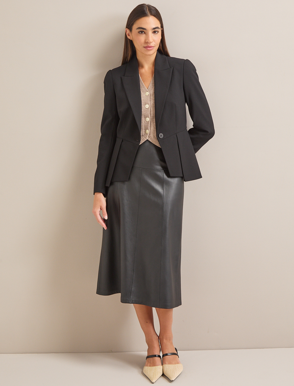 Audrey Wool Jacket - Black
