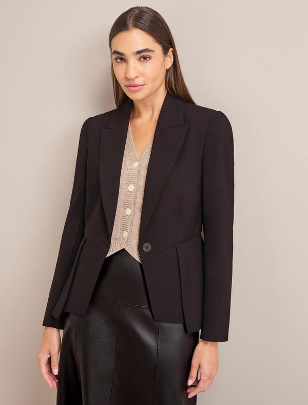 Audrey Wool Jacket - Black