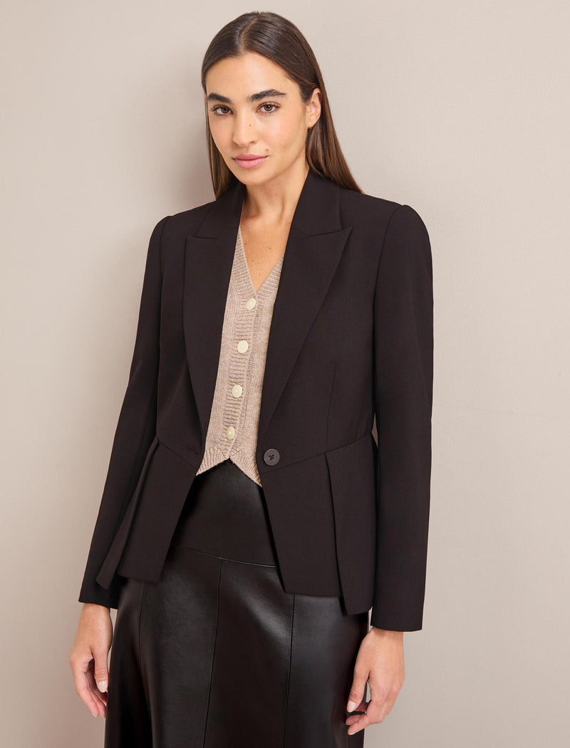 Audrey Wool Jacket - Black