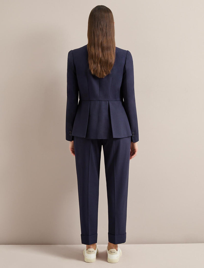 Audrey Wool Jacket - Navy