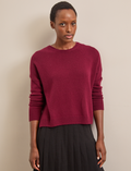 Lainey Cashmere Jumper - Burgundy