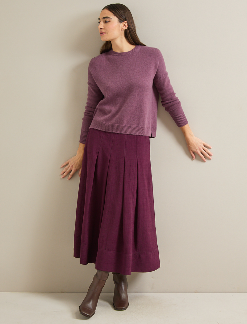 Lainey Cashmere Jumper - Lavender