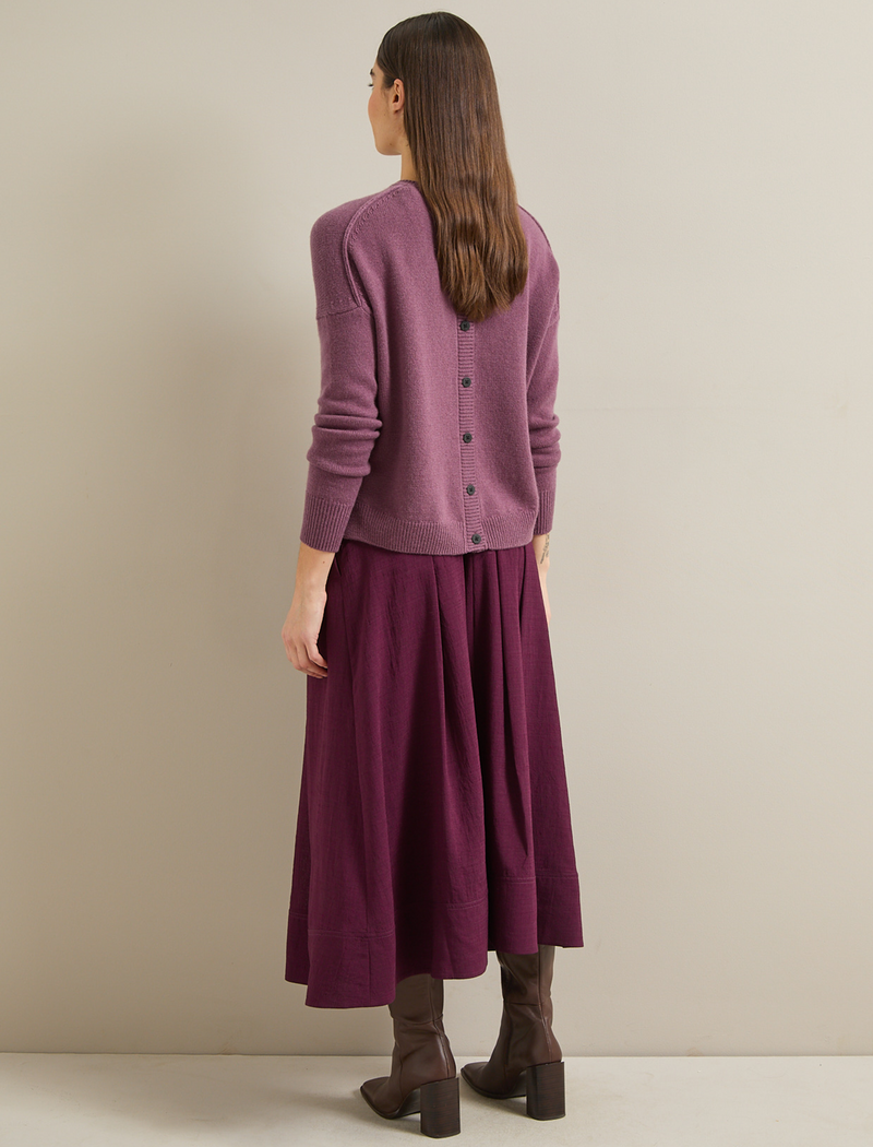 Lainey Cashmere Jumper - Lavender