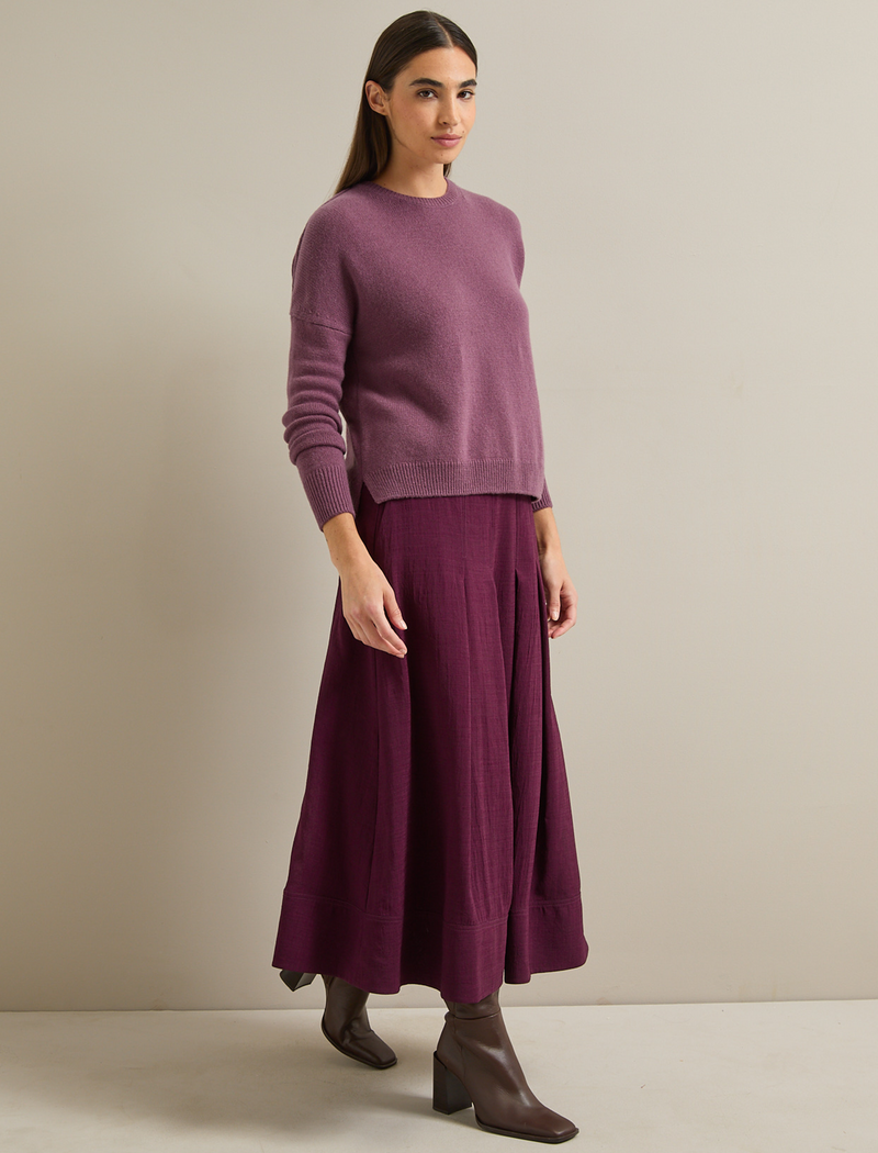 Lainey Cashmere Jumper - Lavender
