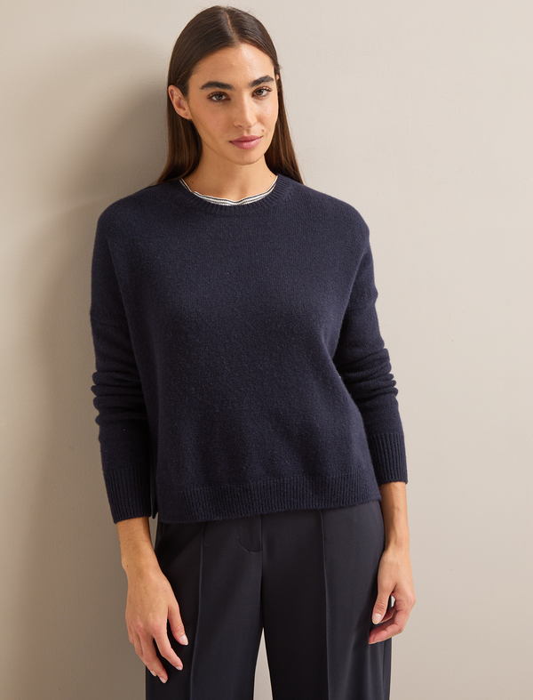 Lainey Cashmere Jumper - Navy