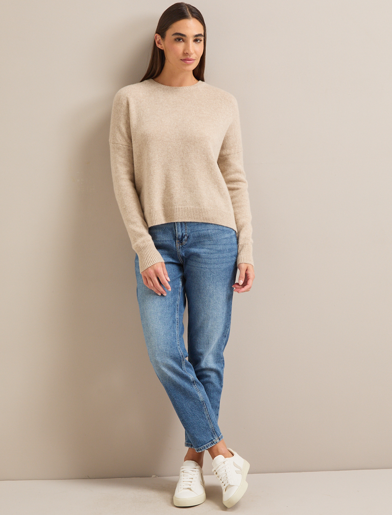 Lainey Cashmere Jumper - Sand