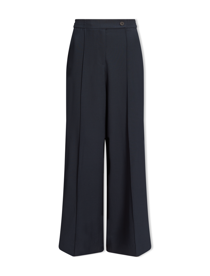 Teo Wool Trouser - Navy