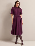 Anya Techni Voile Dress - Lavender