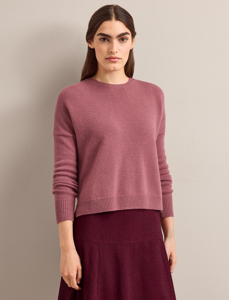 Lainey Cashmere Jumper - Blush