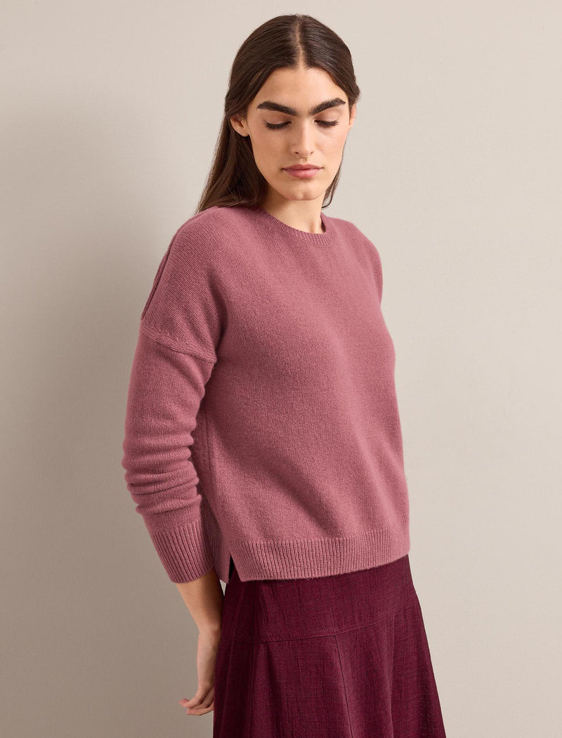 Lainey Cashmere Jumper - Blush