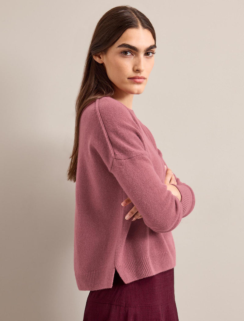Lainey Cashmere Jumper - Blush