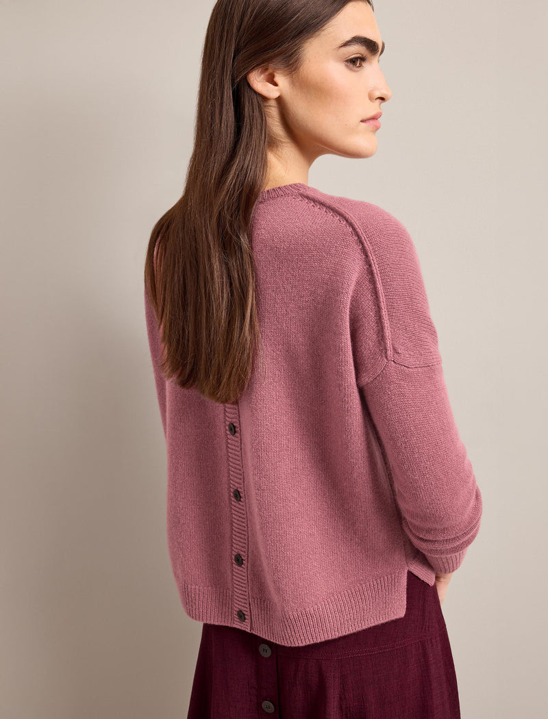 Lainey Cashmere Jumper - Blush