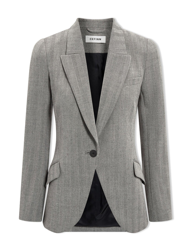 Josephine Blazer - Taupe