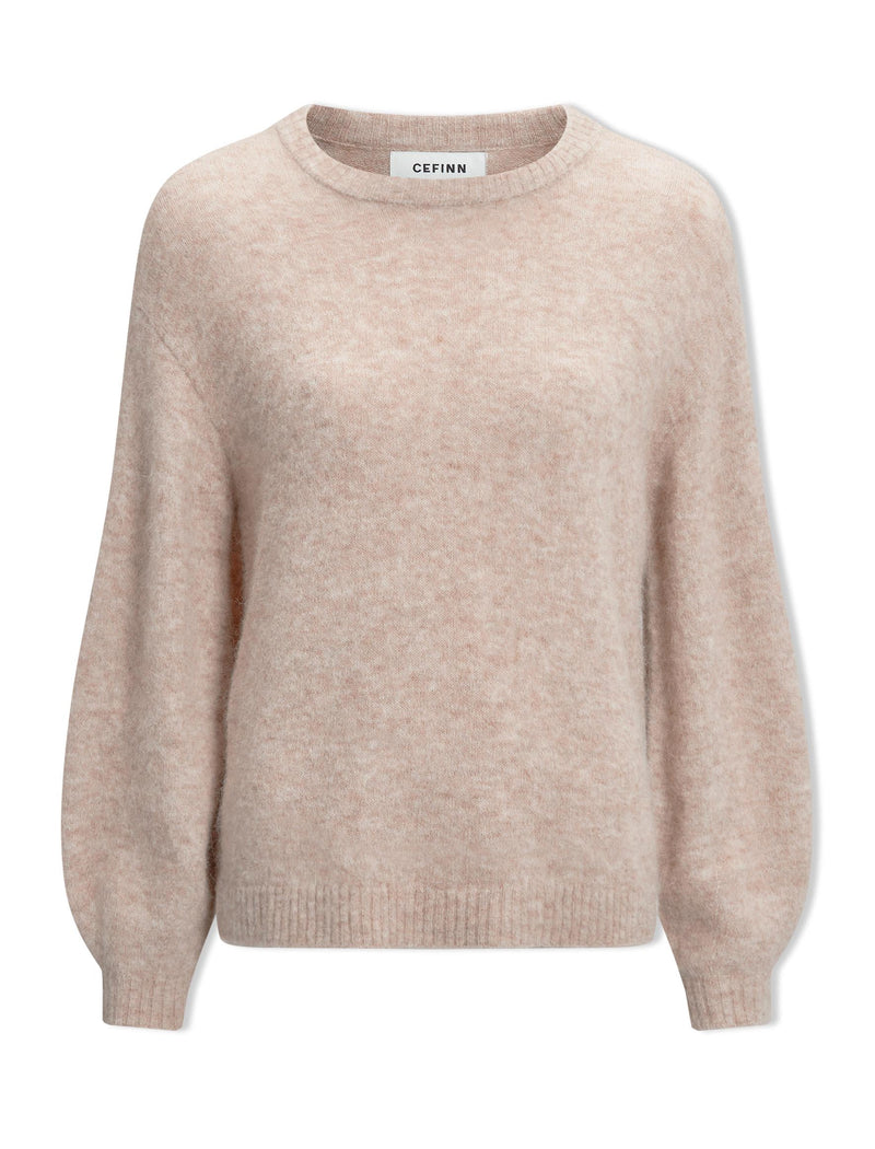 Ryder Alpaca Jumper - Taupe