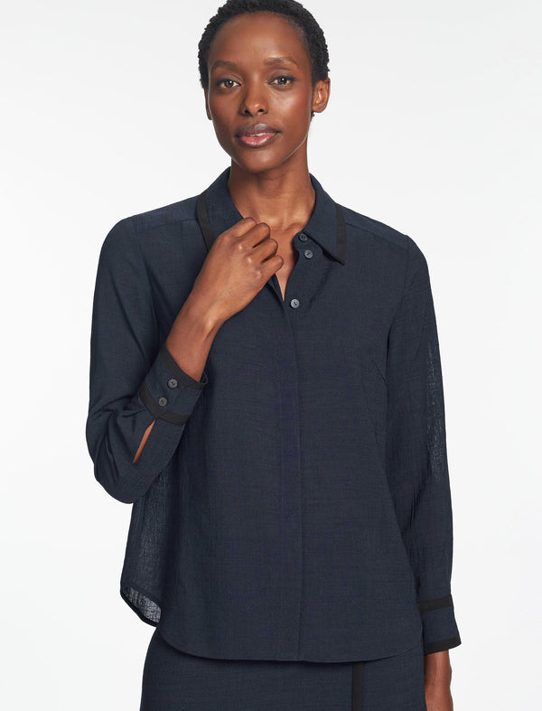 Sullivan Techni Voile Shirt - Navy