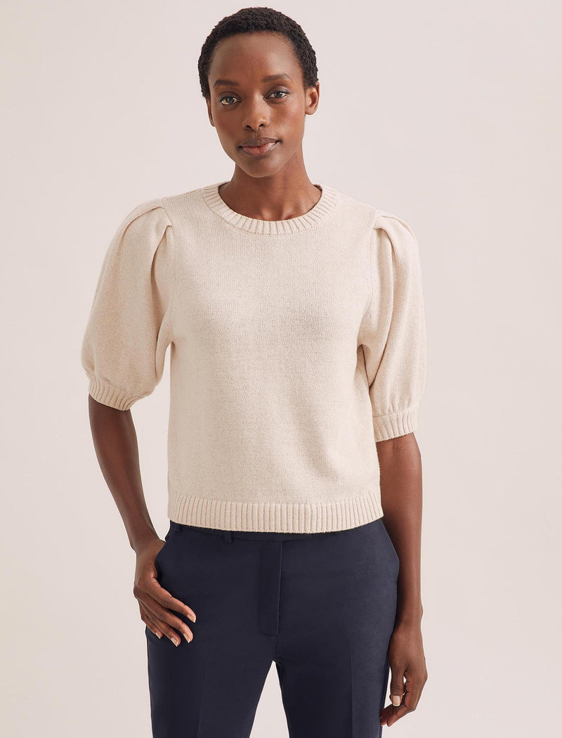 Linen blend 2025 jumper
