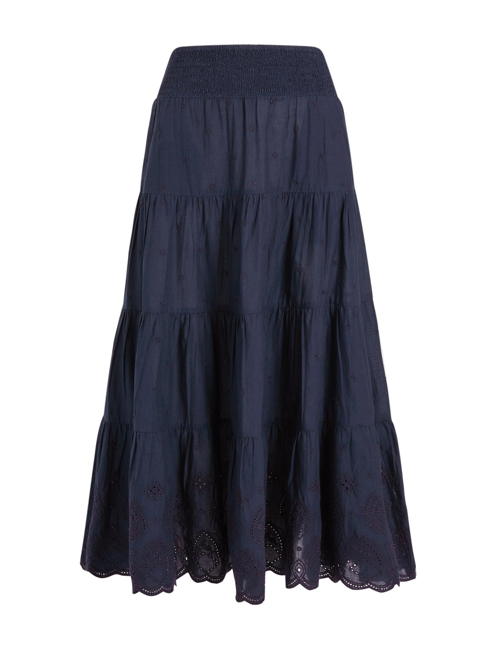 スカート L'Appartement Navy Maxi Skirt 38 HomeGardon Maxi Skirts