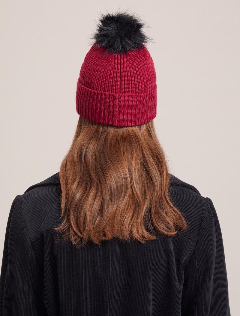Beata Wool Hat - Red