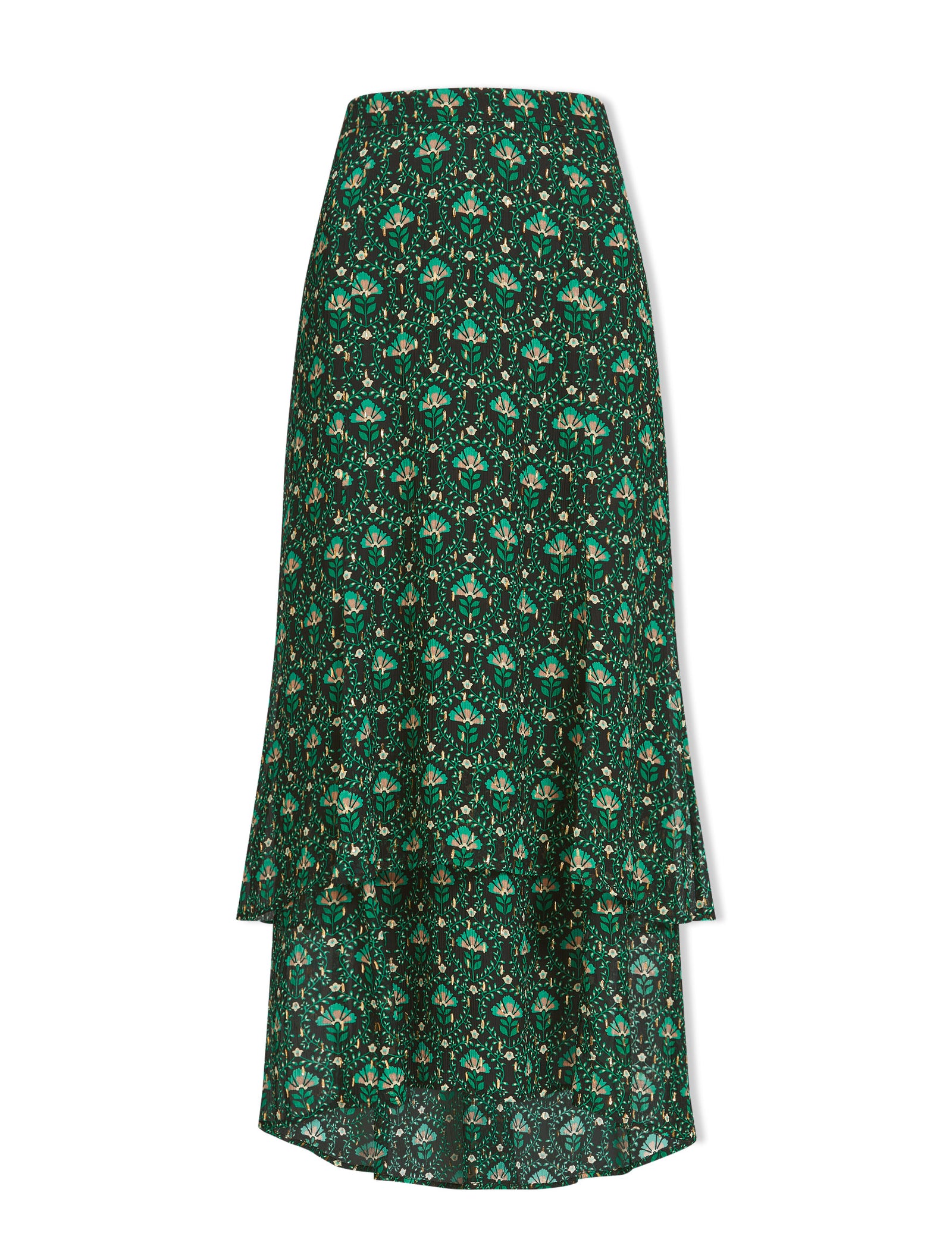 スカート herlipto Saint-Michel Volume Skirt green 02_366.jpg?v=1744631454