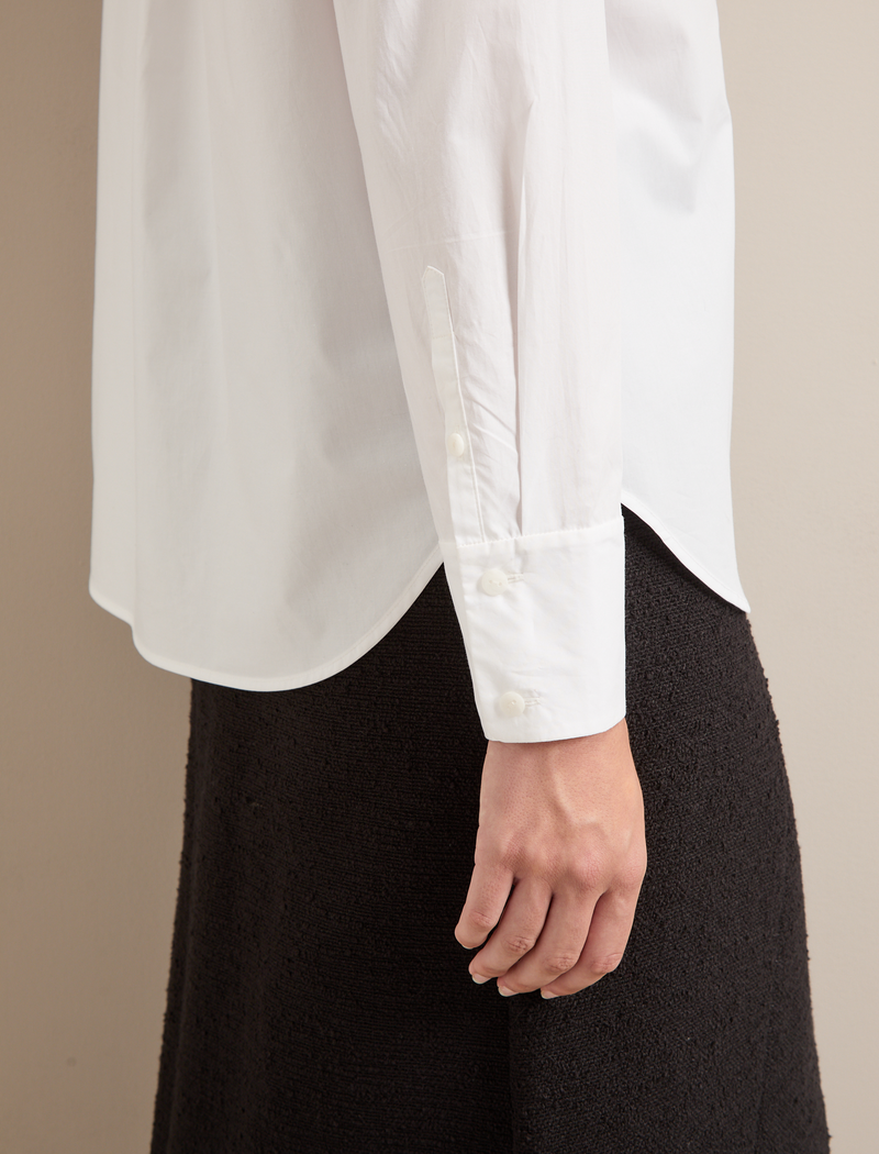 Sefton Cotton Shirt - White