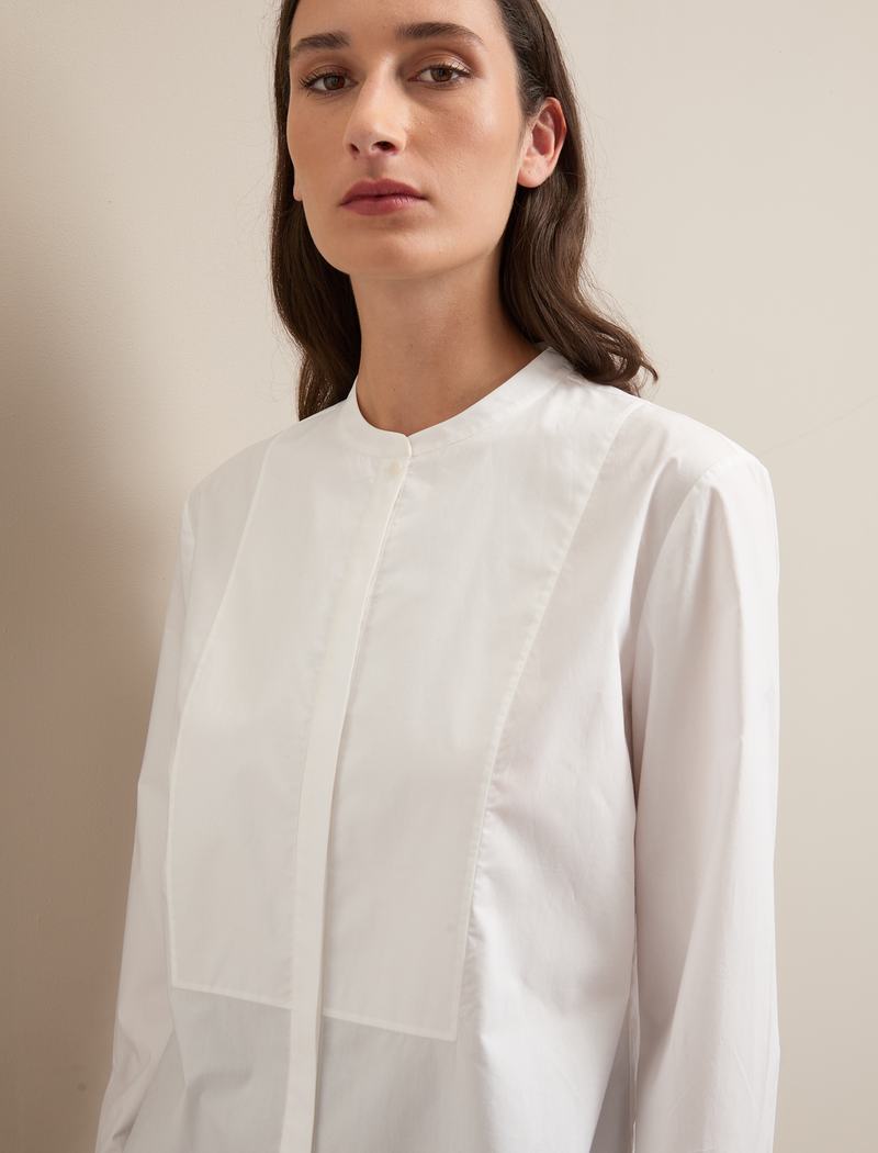Sefton Cotton Shirt - White