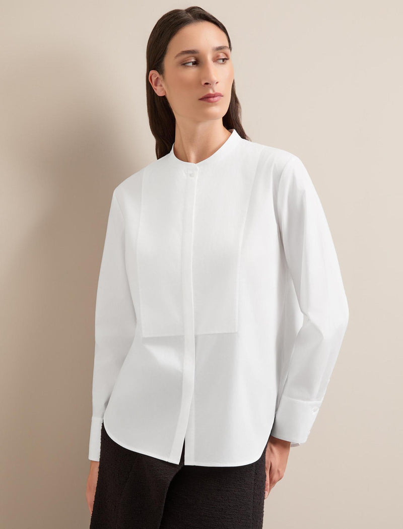 Sefton Cotton Shirt - White