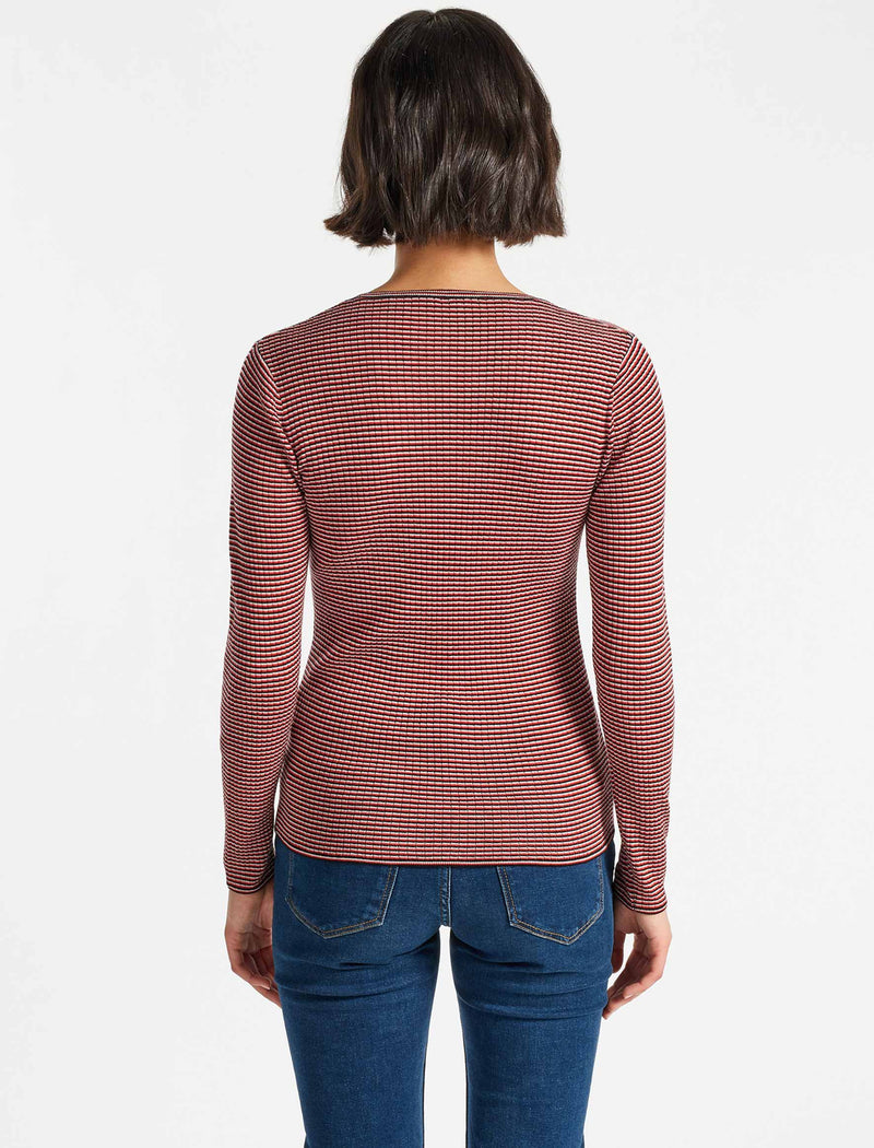 Skinny clearance rib sweater