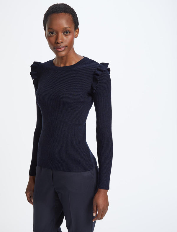 Jessie Wool Jumper - Navy