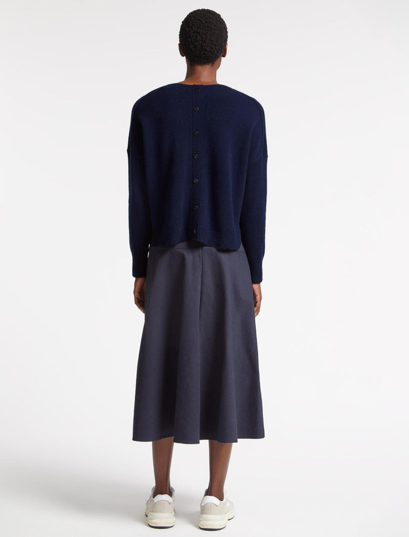 Lainey Cashmere Jumper - Navy