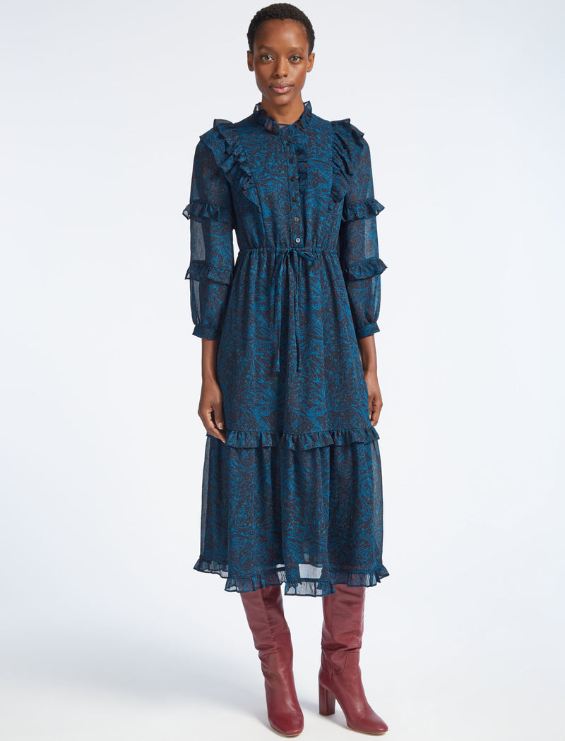 Drawstring maxi dress new arrivals