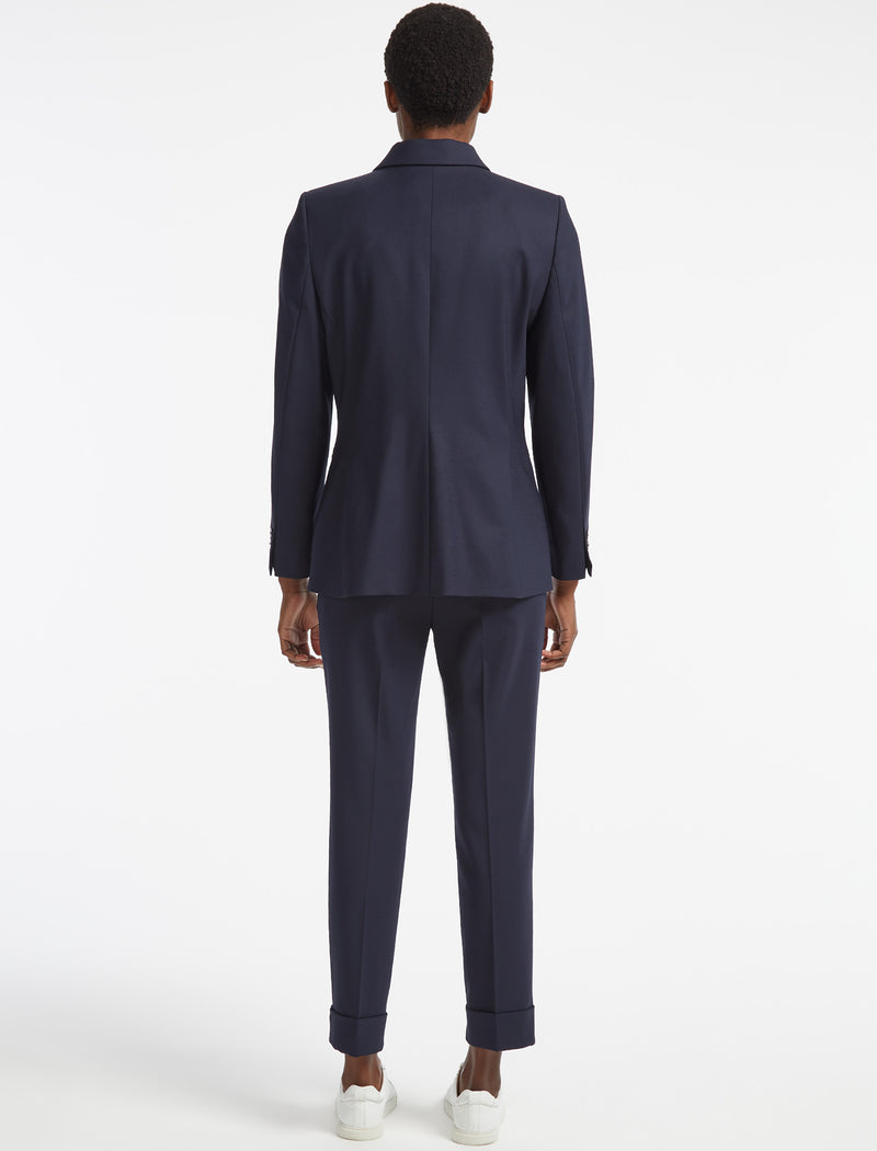 Jamie Wool Blazer - Navy