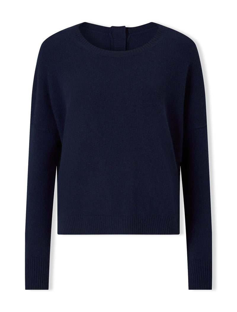 Lainey Cashmere Jumper - Navy
