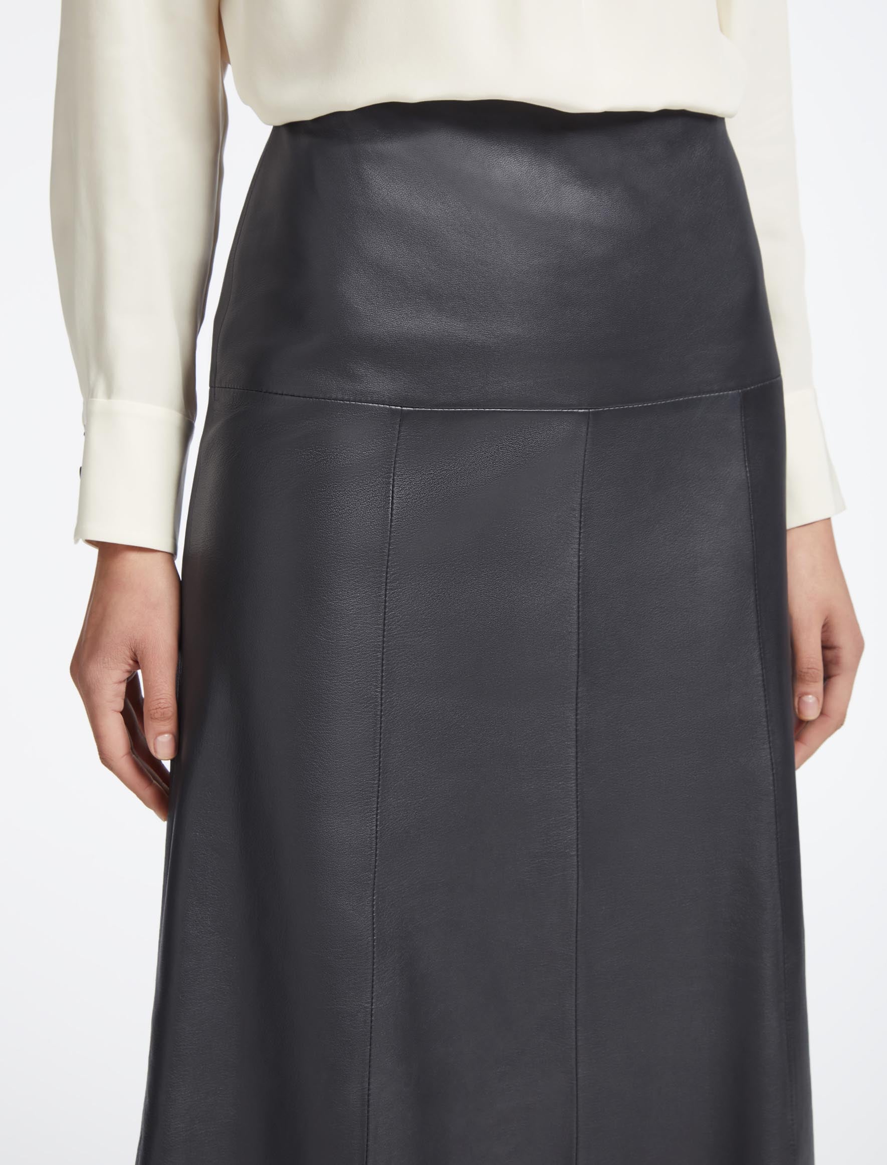 Cos leather skirt outlet