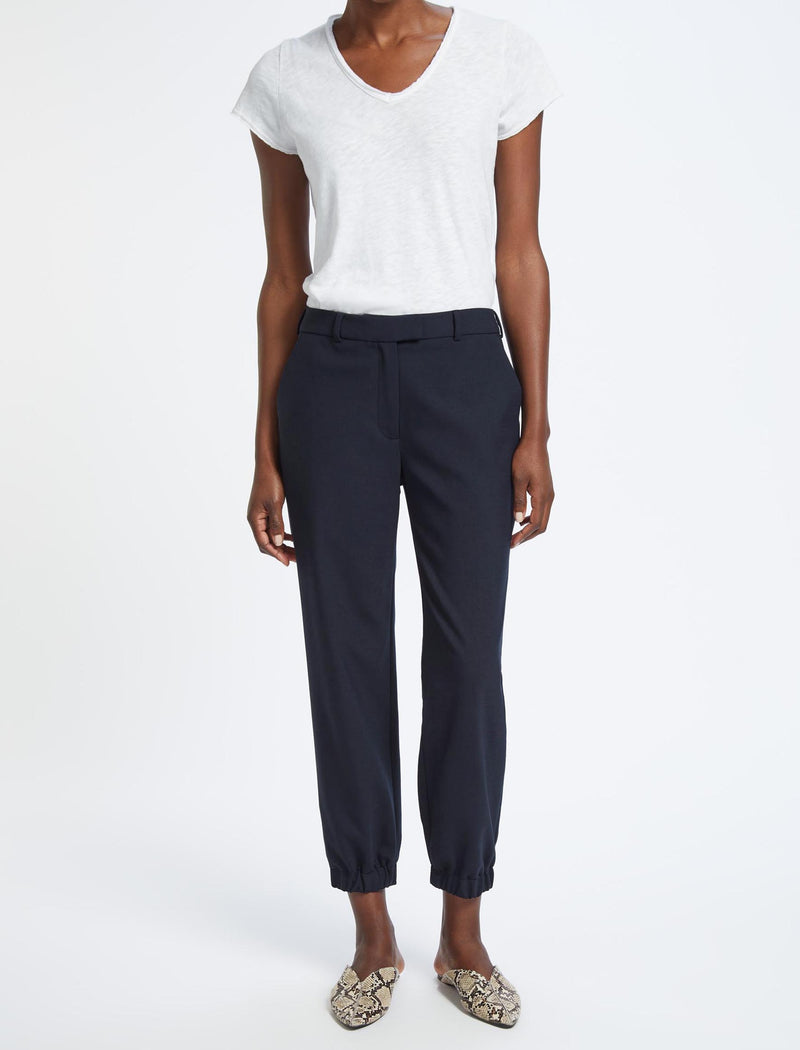 Jason New Wool Jogger - Navy