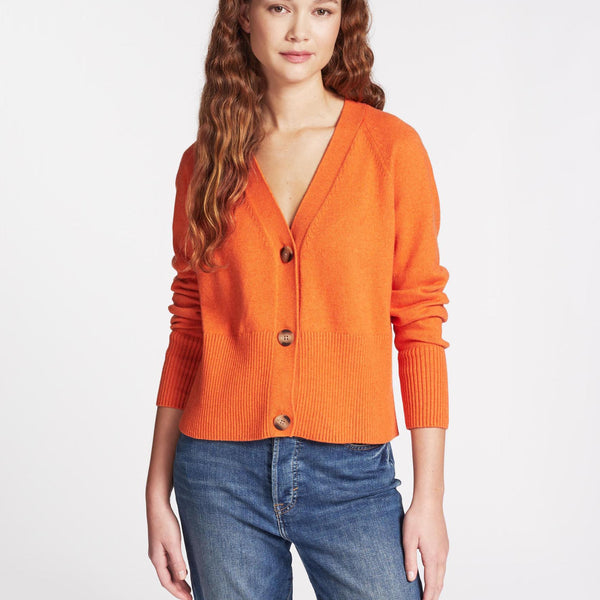 Cardigan sales femme orange