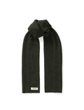 Sylvie Wool Scarf - Dark Green